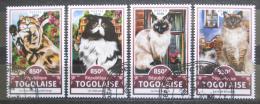 Poštové známky Togo 2016 Maèky Mi# 7854-57 Kat 13€ 