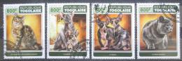 Poštové známky Togo 2017 Maèky Mi# 8219-22 Kat 13€