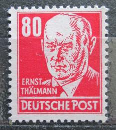 Poštová známka DDR 1953 Ernst Thälmann, politik Mi# 340 v Kat 5€