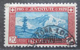 Poštová známka Švýcarsko 1929 Mt. Lyskamm Mi# 237 