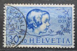 Poštová známka Švýcarsko 1937 Dívèí hlava Mi# 317 Kat 7€