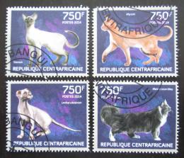 Poštové známky SAR 2014 Maèky Mi# 4670-73 Kat 14€ - zväèši� obrázok