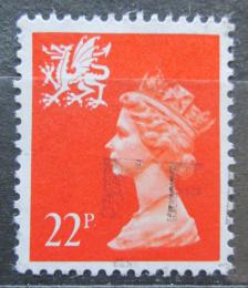 Poštová známka Wales 1990 Krá¾ovna Alžbeta II. Mi# 57