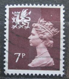 Poštová známka Wales 1978 Krá¾ovna Alžbeta II. Mi# 25