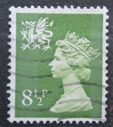 Poštová známka Wales 1976 Krá¾ovna Alžbeta II. Mi# 22