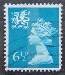 Poštová známka Wales 1976 Krá¾ovna Alžbeta II. Mi# 21