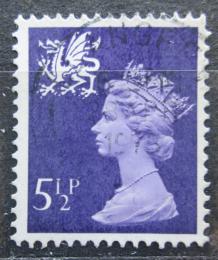 Poštová známka Wales 1974 Krá¾ovna Alžbeta II. Mi# 17