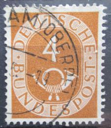 Poštová známka Nemecko 1951 Poštovní trubka Mi# 124