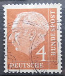 Poštová známka Nemecko 1954 Prezident Heuss Mi# 178 x W