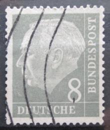 Poštová známka Nemecko 1954 Prezident Heuss Mi# 182 x W