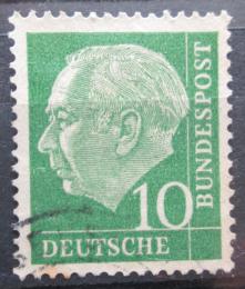 Poštová známka Nemecko 1954 Prezident Heuss Mi# 183 x W