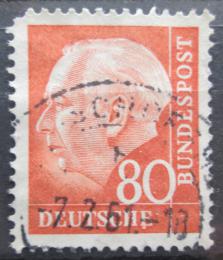 Poštová známka Nemecko 1957 Prezident Heuss Mi# 264 x