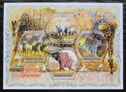 Poštové známky Pobrežie Slonoviny 2018 Africká fauna Mi# N/N - zväèši� obrázok