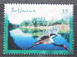 Poštová známka Botswana 2000 Bocian sedlatý Mi# 689