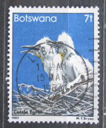 Poštová známka Botswana 1982 Volavka rusohlavá Mi# 305