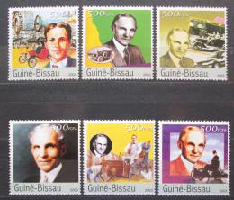 Poštové známky Guinea-Bissau 2003 Henry Ford Mi# 2503-08 Kat 12€