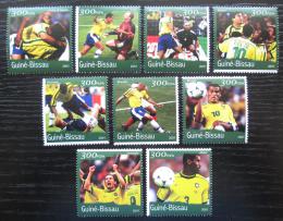 Poštové známky Guinea-Bissau 2001 MS ve futbale Mi# 1361-69 Kat 11€ 