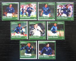 Poštové známky Guinea-Bissau 2001 MS ve futbale Mi# 1379-87 Kat 12€