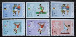 Poštové známky Adžmán 1969 Letné olympijské hry Mi# 570-75 Kat 14€ 