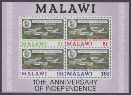 Potov znmky Malawi 1974 Leteck pohled na Lilongwe Mi# Block 37  - zvi obrzok