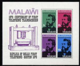 Potov znmky Malawi 1976 Alexander Graham Bell Mi# Block 43 