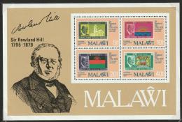 Potov znmky Malawi 1979 Sir Rowland Hill Mi# Block 56 - zvi obrzok