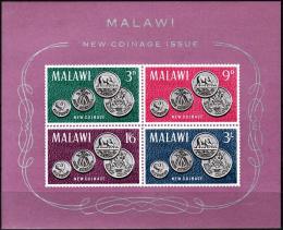 Potovn znmky Malawi 1965 Mince Mi# Block 2 - zvi obrzok
