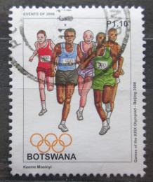 Poštová známka Botswana 2008 LOH Peking, bìh Mi# 883