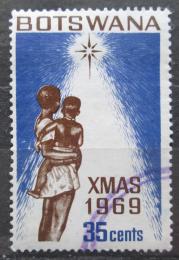 Poštová známka Botswana 1969 Vianoce Mi# 57