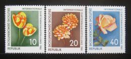 Poštové známky DDR 1961 Kvety Mi# 854-56 Kat 12€