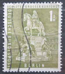 Poštová známka Západný Berlín 1956 Socha Fridricha Viléma Mi# 153