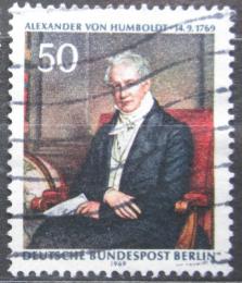 Poštová známka Západný Berlín 1969 Alexander Humboldt, cestovatel Mi# 346