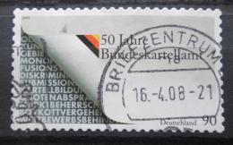 Poštová známka Nemecko 2008 Federální kartel Mi# 2655