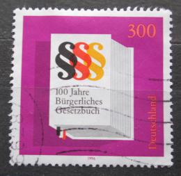 Poštová známka Nemecko 1996 Obèanský zákoník Mi# 1874