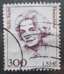 Poštová známka Nemecko 2001 Nelly Sachs, spisovatelka Mi# 2159