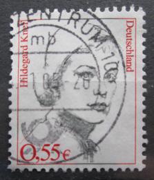 Poštová známka Nemecko 2002 Hildegard Knef , umìlkynì Mi# 2296