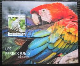 Poštová známka SAR 2019 Papagáje Mi# N/N