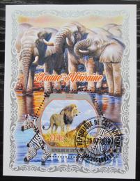 Poštová známka Pobrežie Slonoviny 2018 Africká fauna Mi# N/N - zväèši� obrázok