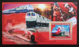 Poštová známka Guinea 2006 Èínské lokomotívy Mi# Block 1046