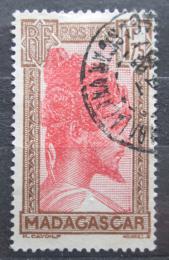 Poštová známka Madagaskar 1933 Domorodec Mi# 200