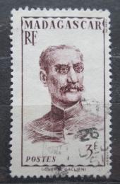 Poštová známka Madagaskar 1946 Generál Gallieni Mi# 397