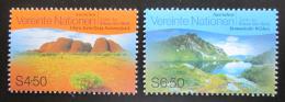 Poštovní známky OSN Vídeò 1999 Národní parky Mi# 279-80