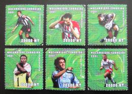 Poštové známky Mozambik 2001 MS ve futbale Mi# 1871-76 10€