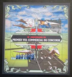 Potov znmky Niger 2016 Concorde, 40. vroie Mi# 4072-75 Kat 13