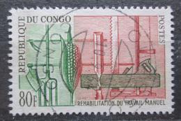 Poštová známka Kongo 1964 Ruèní práce Mi# 44