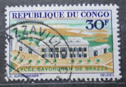Poštová známka Kongo 1966 Gymnázium Savorgnan de Brazza Mi# 108