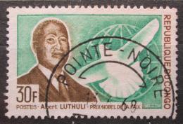 Poštová známka Kongo 1968 Albert Luthuli, politik Mi# 145