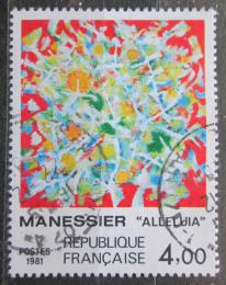 Potov znmka Franczsko 1981 Umenie, Alfred Manessier Mi# 2298 