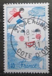 Potov znmka Franczsko 1981 Dtsk kresba Mi# 2250 - zvi obrzok