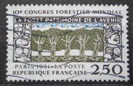 Potov znmka Franczsko 1991 Kongres lesnho hospodstv Mi# 2857 - zvi obrzok